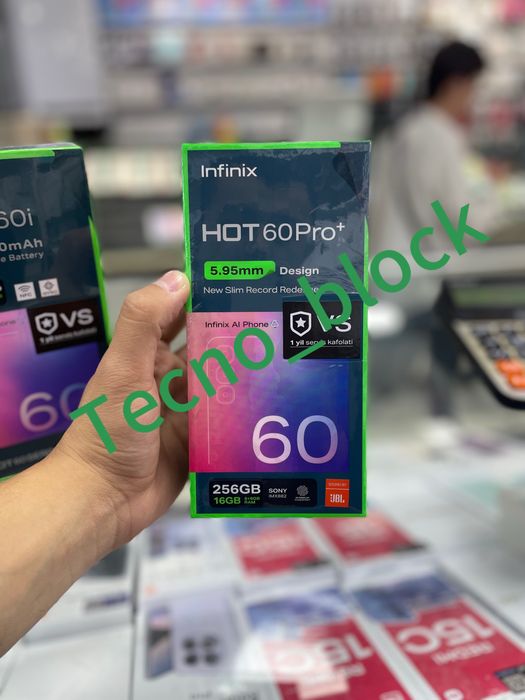 Infinix Hot60pro plus – Новая модель | 1 год гарантии | Лучшая цена!