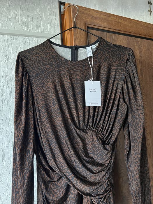 Кожена пола Zara и блуза