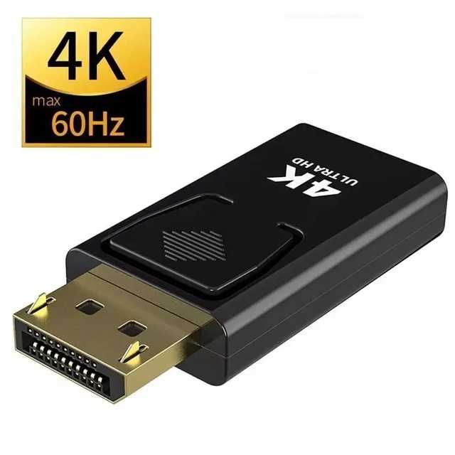 Переходник DP to HDMI mini DP to HDMI адаптер Display port на HDMI 4K