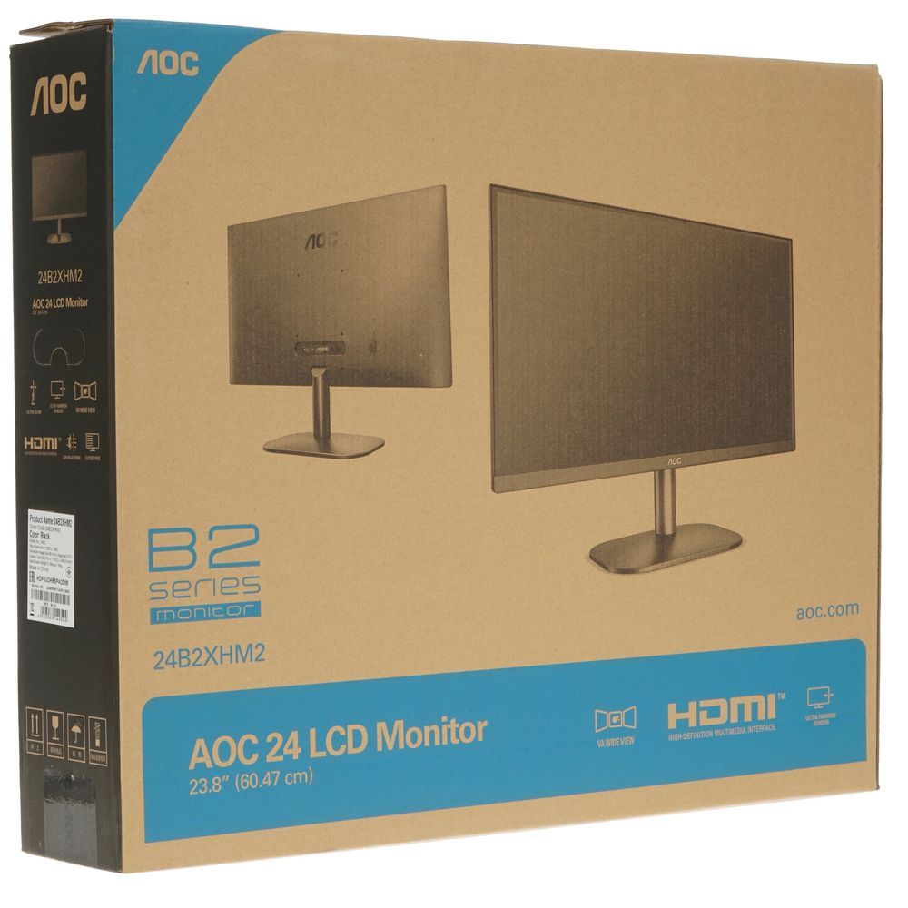 23.8" Монитор AOC 24B2XHM2