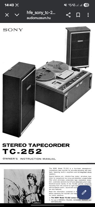 Boxe vintage, TC-252 stare buna, Galati