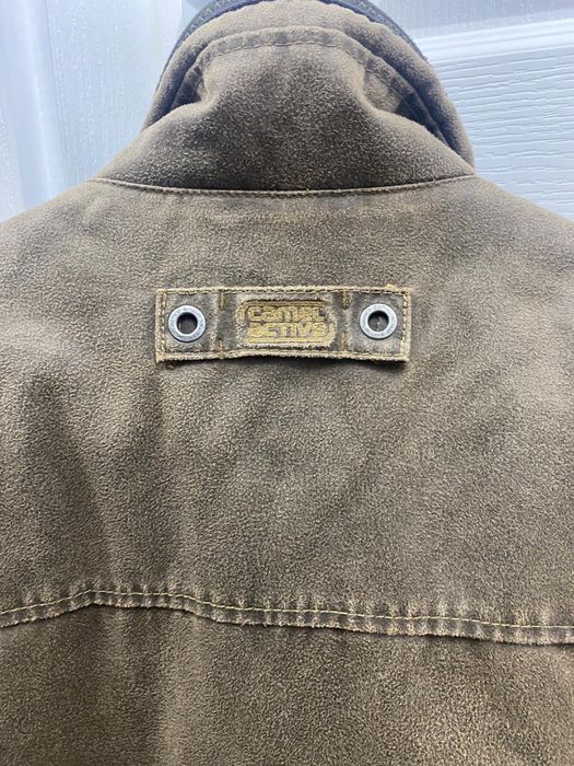 Geacă de piele Camel ,originala , M