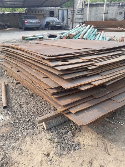 Лист металл новые и б/у от 2 до 50 мм