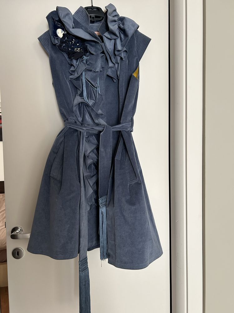 Vesta lunga primavara-toamna designer