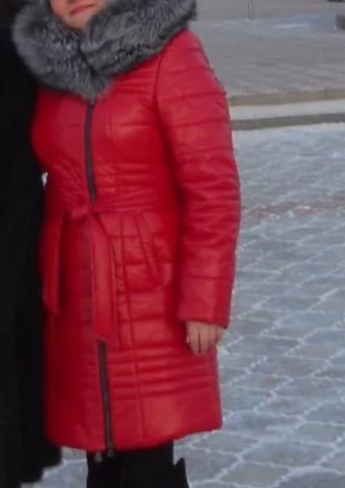 Продам куртку с экокожи