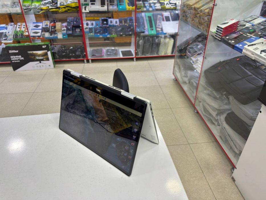 Dell i7 ekrani sesorlik x360 16/512ssd