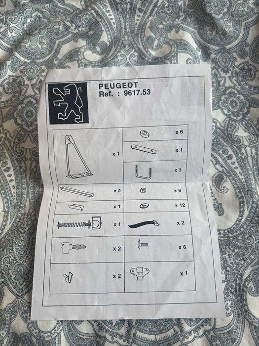 Багажник за колело пежо