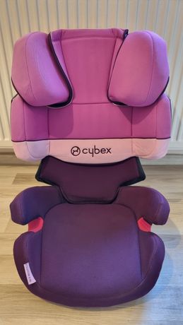 Cybex SOLUTION X-FIX - child car seat 15-36 kg | Purple Rain