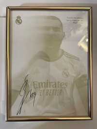 Rama foto Karim Benzema cu autograf