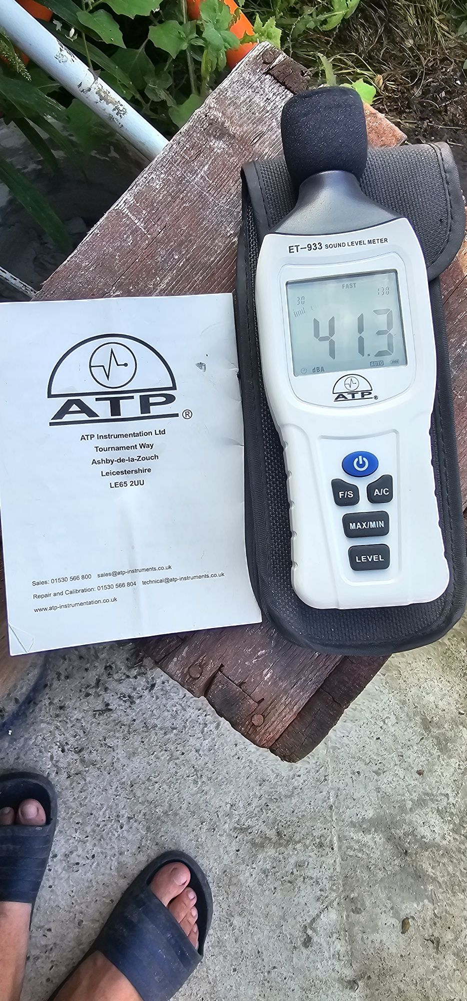 ATP ET-933 sound level meter