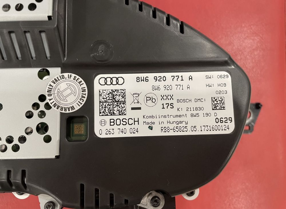 Табло за Audi A4,A5 след 2016