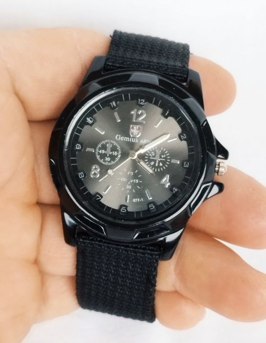 Ceas bărbătesc Gemius cu Quartz,  din oțel inoxidabil, curea textilă