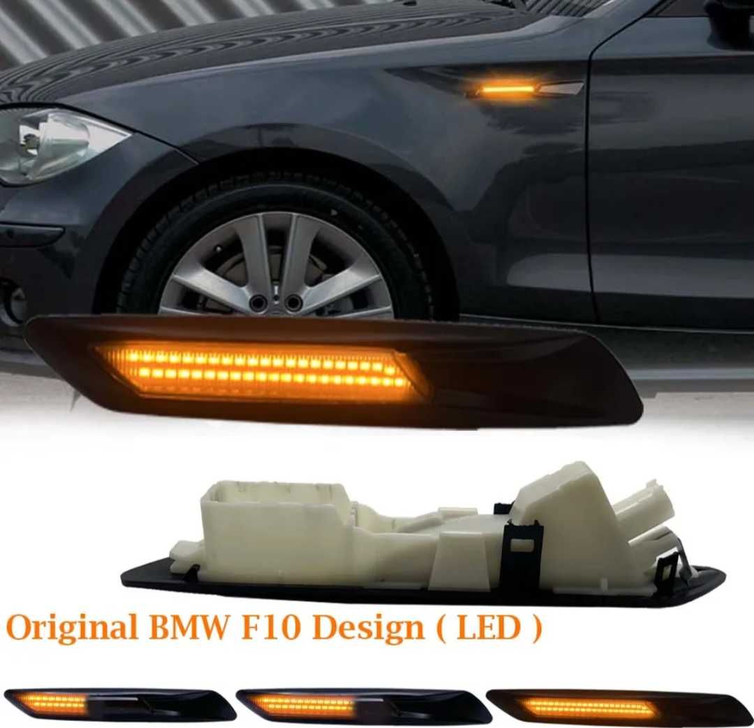 Динамични бягащи мигачи за калниците за БМВ 5-серия F10 F11 BMW калник