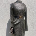 Rochie de seara aurie, TOPSHOP, marimea 38 si 42