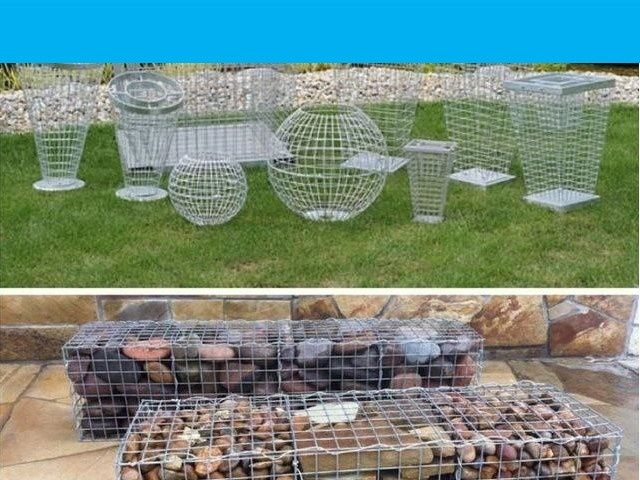 Listavoy gabion otsinkovannaya для декорации 24900