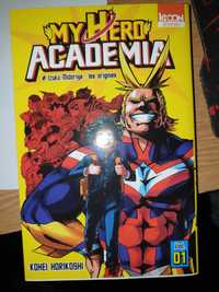 Manga my hero academia vol 1 in limba franceza