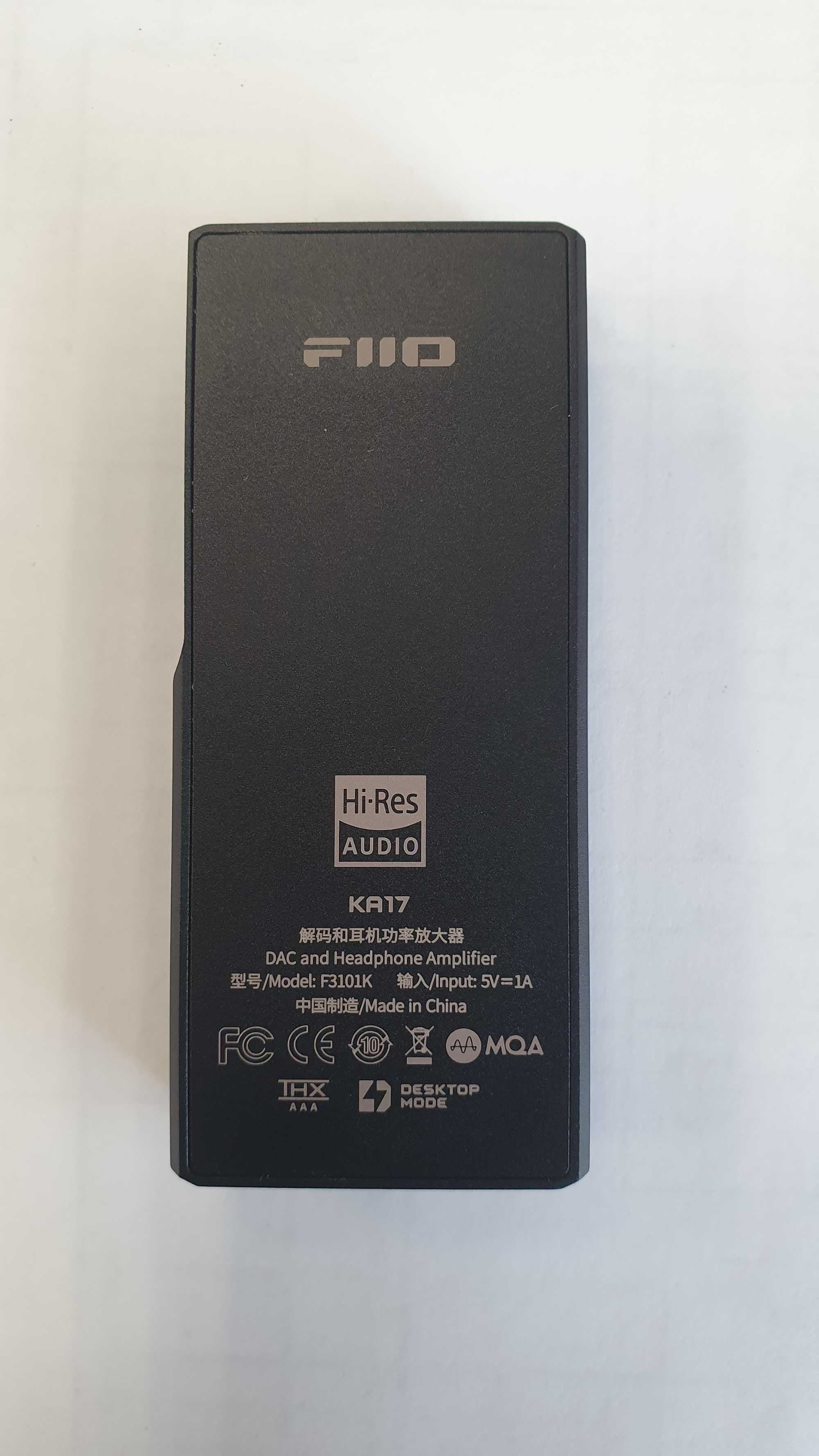 Продаю FiiO KA17 - USB DAC/усилитель для наушников