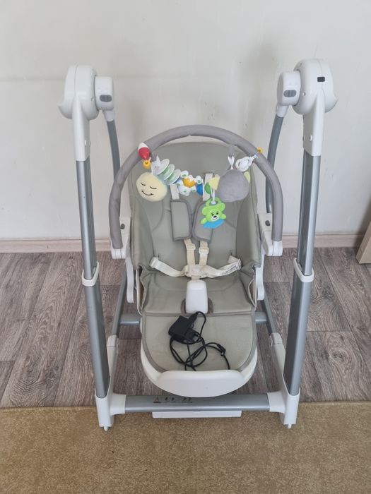 Электро качалка и стульчик-трансформер для кормления 3в1 Maribel SG116