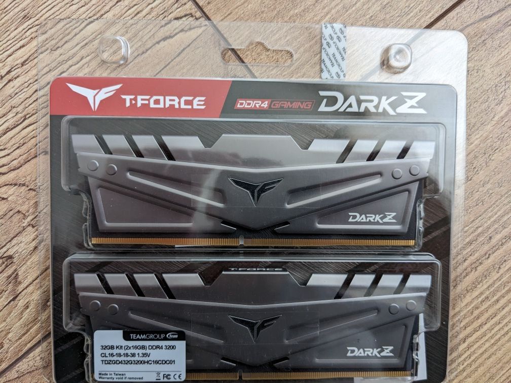 RAM Оперативна памет T-Force Rarkz Gaming 32GB 2x16 3200Mhz CL16 DDR4