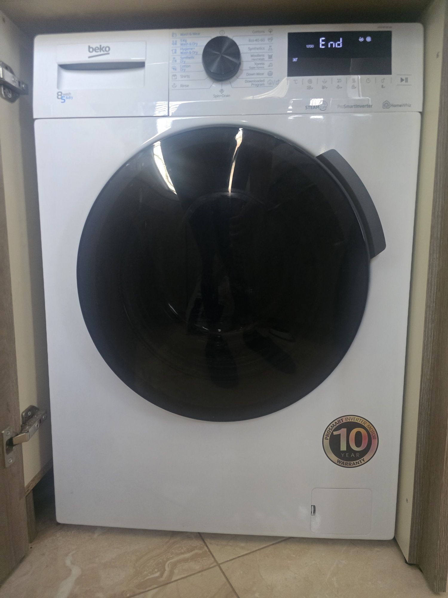 Пералня със сушилня BEKO