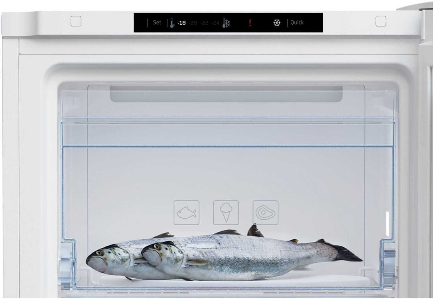 Свободностоящ фризер BEKO RFNM200T40WN