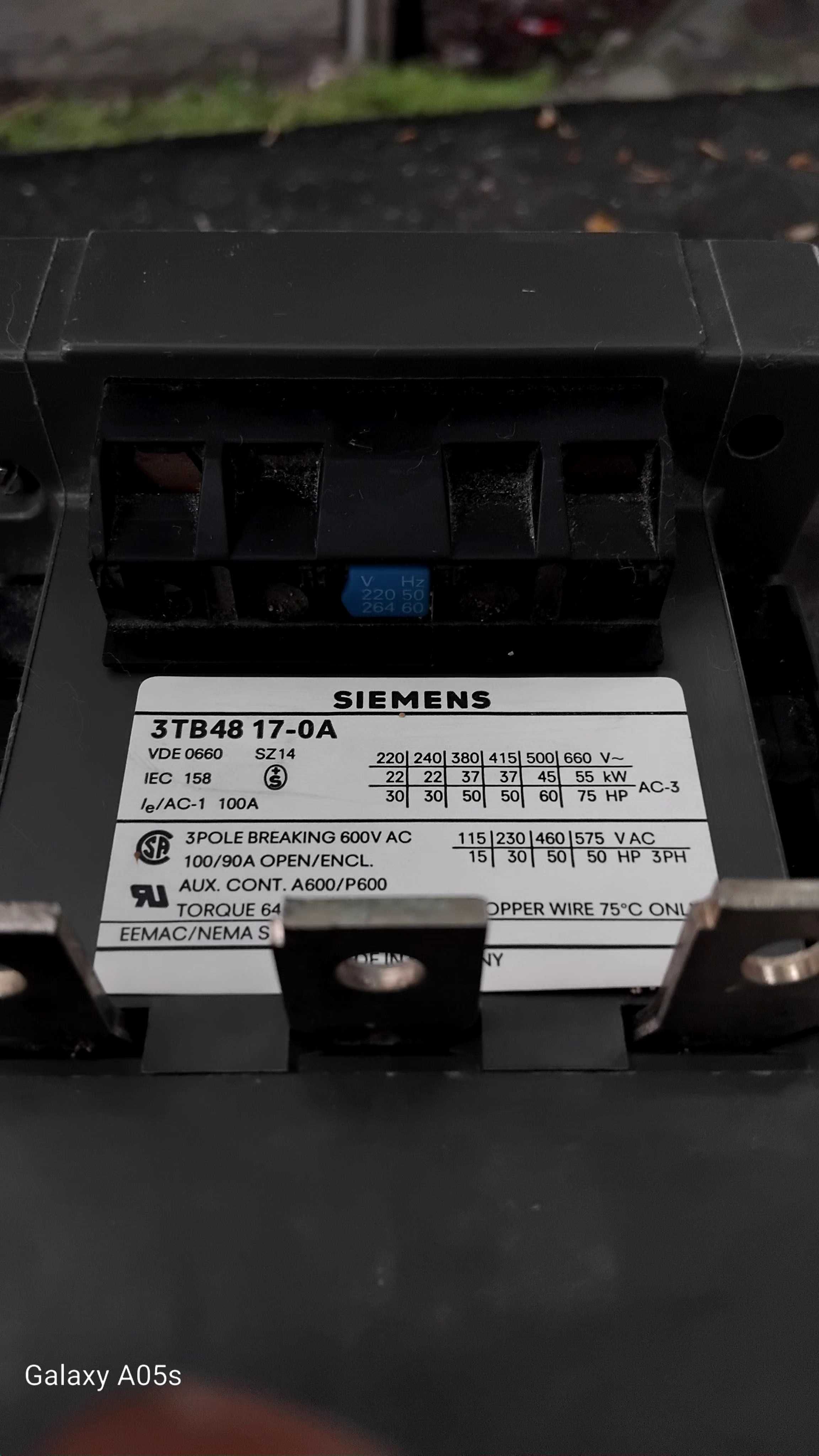 Контактор SIMENS 100 A