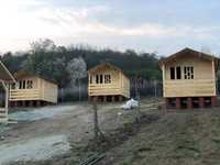 Vand cabane de grădina și de locuit