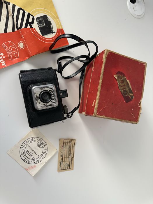 Aparat Foto Vechi Romanesc Optior IOR in Cutie Originala + Certificat