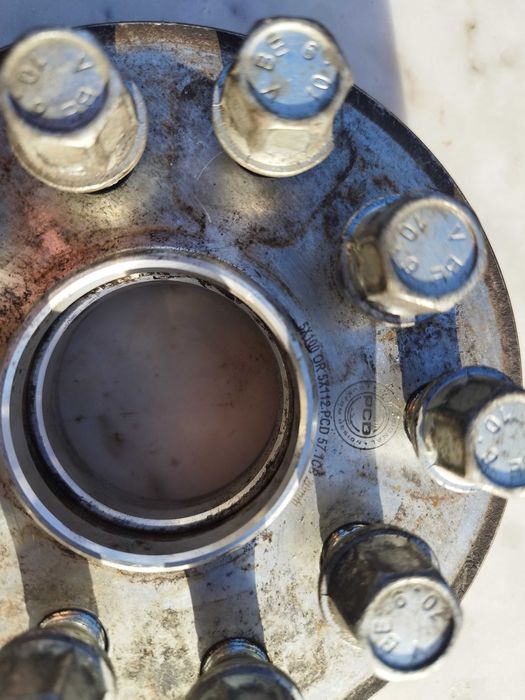 Фланци 5x112 ,5x100 за VAG ,VW, Skoda,Seat ,Audi с болтове ,2бр.