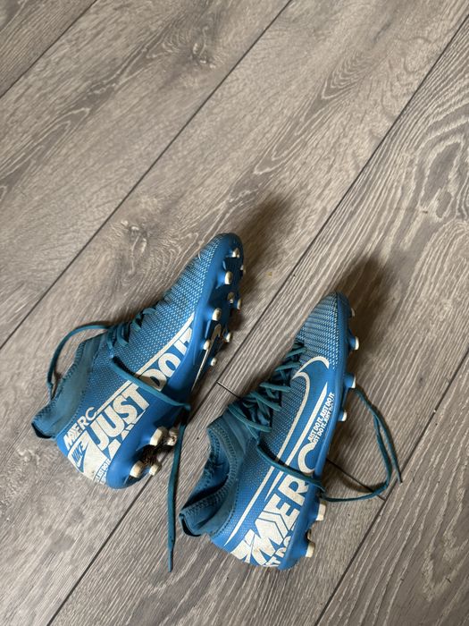 Papuci de fotbal nike albastri