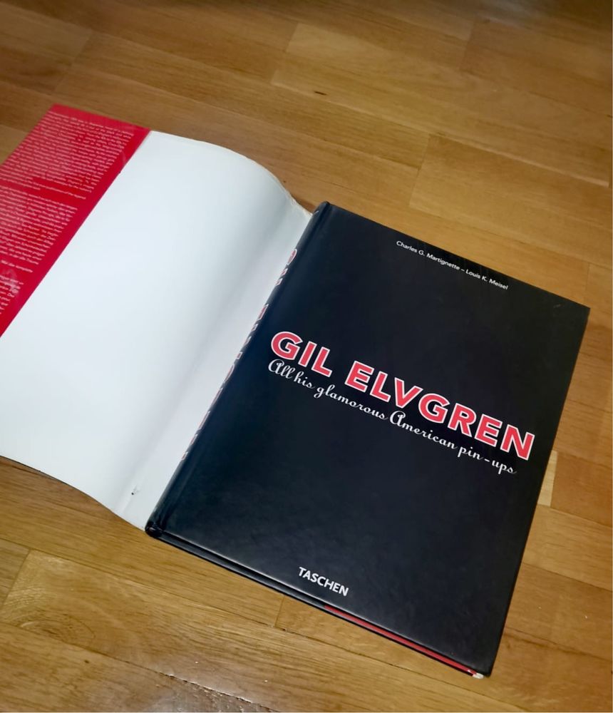 Книга рисунки Джил Елвгрен и неговите бляскави американски красавици