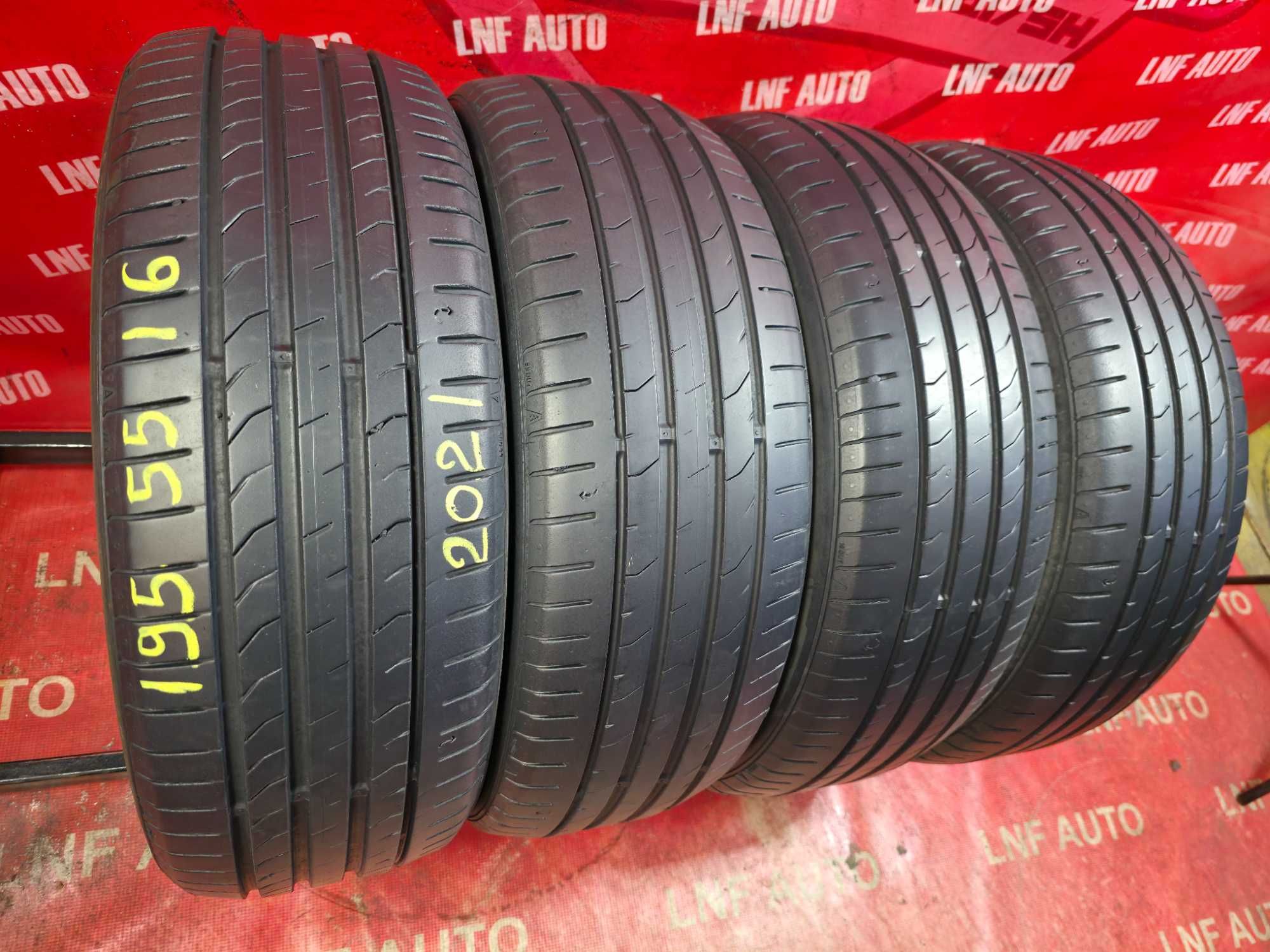 Anvelope de VARA - 195/55/16 - NEXEN - 5.35 / 6.32 MM - DOT 2021 !