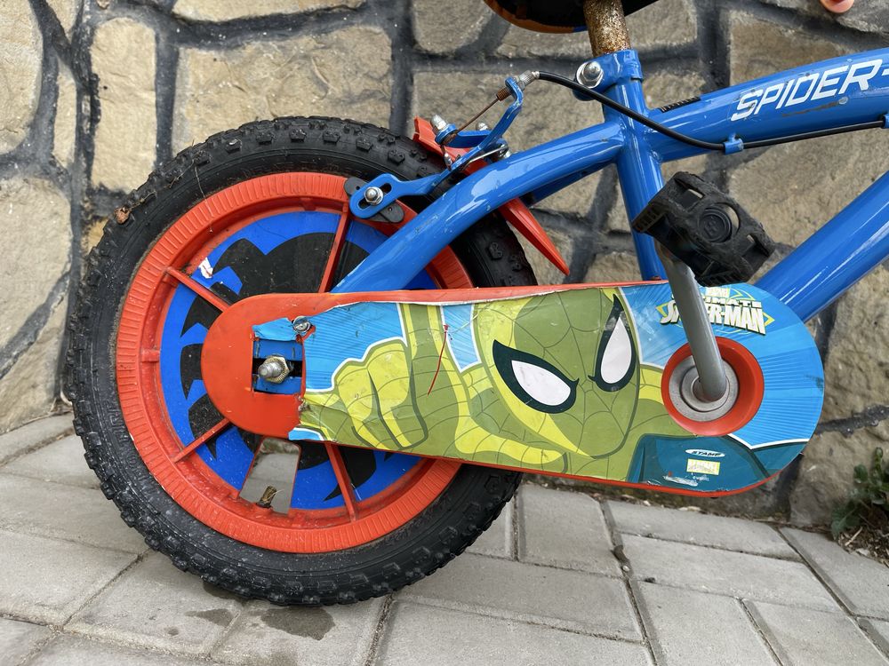 Bicicleta copii spiderman roti 14”