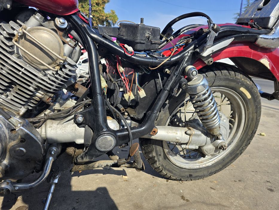 Yamaha Virago 750 на части