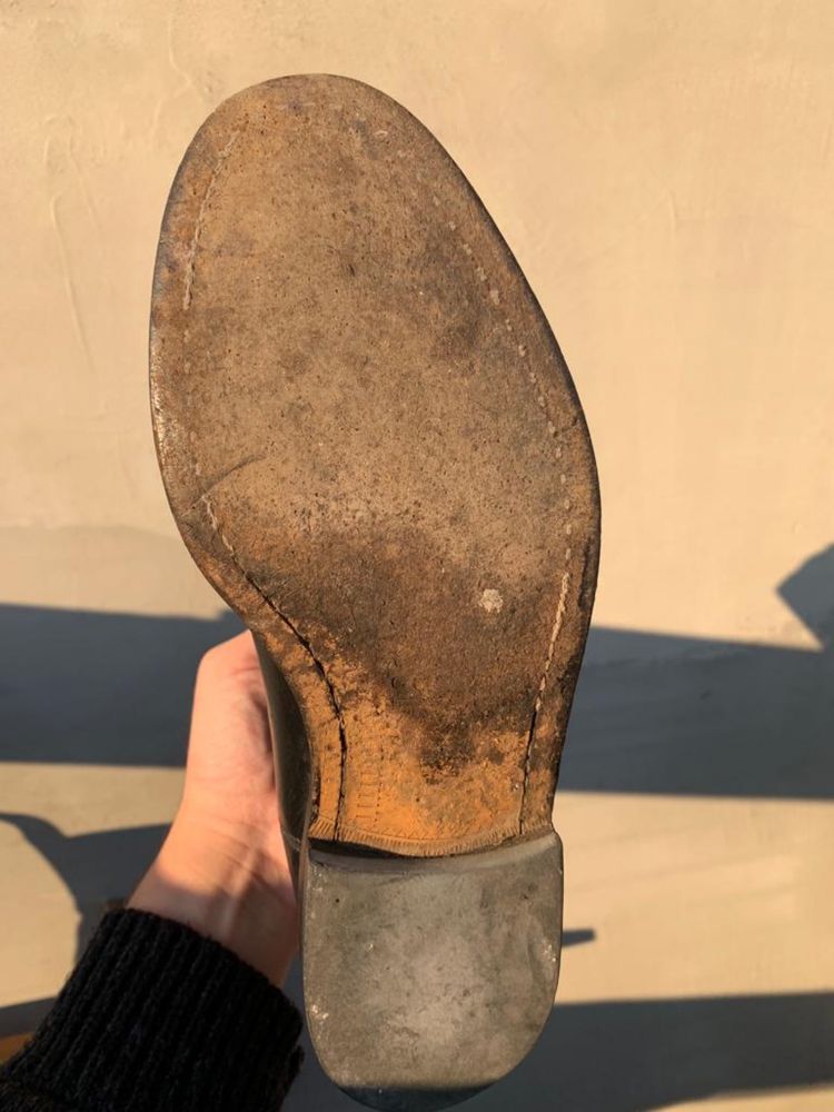 Ghete- botine Gucci -din piele naturala