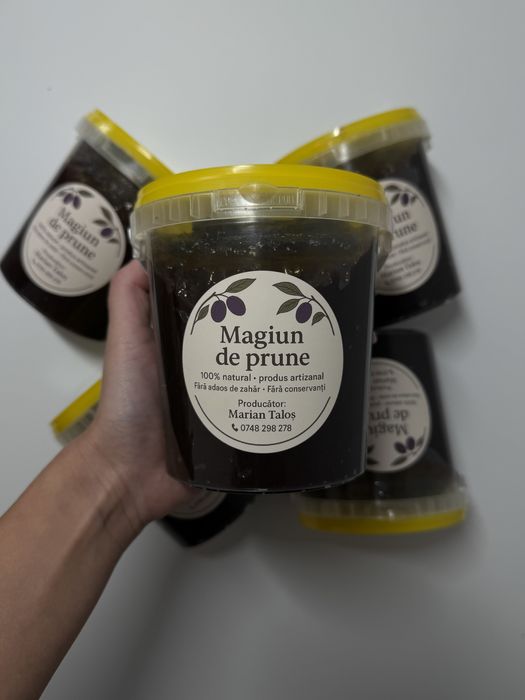 Magiun de prune 100% natural – produs artizanal