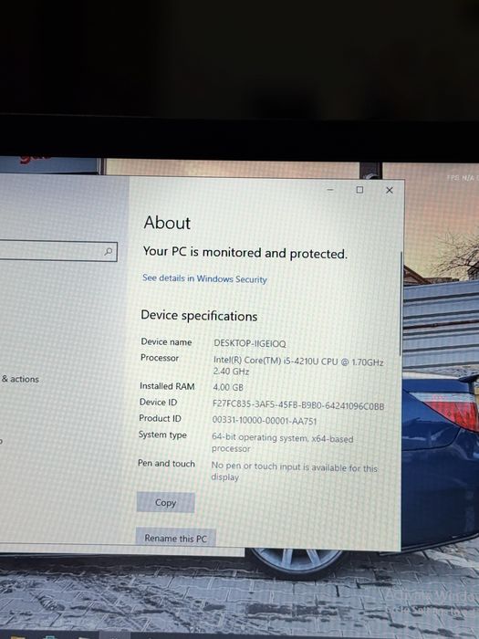 Laptop Acer Aspire V i5