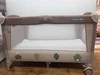 Продаётся детская манеж кровать Babyton и ортопедический матрас Babyto