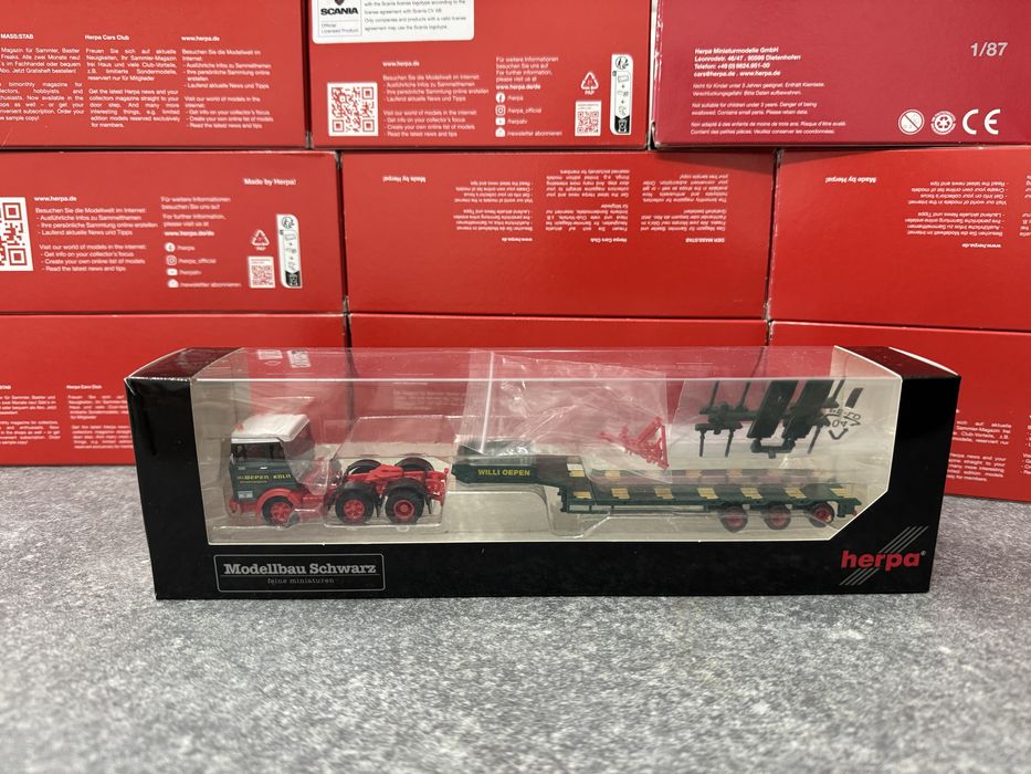 Herpa MBS 87MBS026178 Mercedes-Benz Scara 1:87 editie limitata