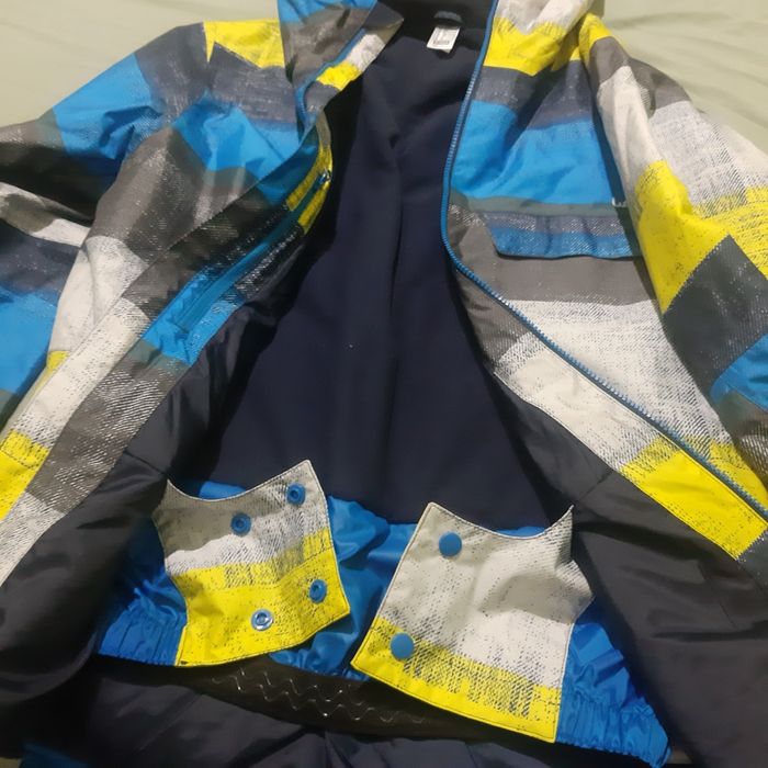 Geaca ski multicolora