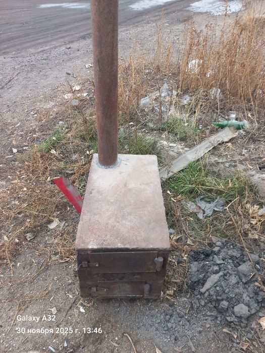 Печка буржуйка для гаража