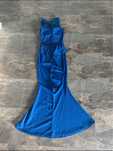 Rochie lunga tip sirena cu spatele gol