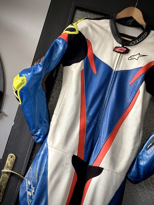 Alpinestars GP tech v3 Blue/White/Red/Fluo 54-Ка