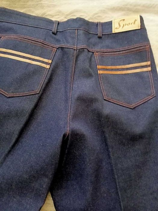 джинсы мужские синего цвета. новые.