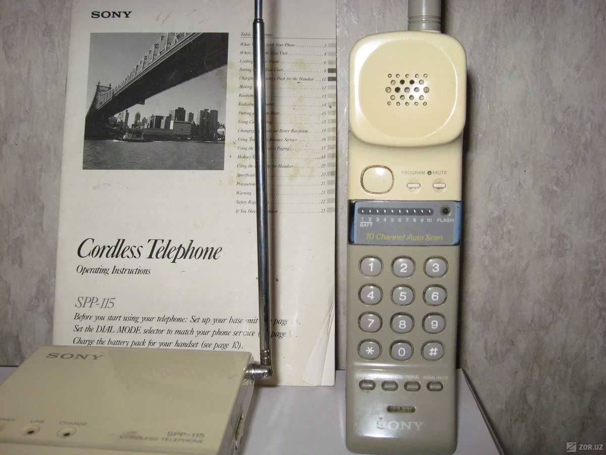 Радиотелефоны «Sony SPP—115», «Panasonic KX—TC1710B»