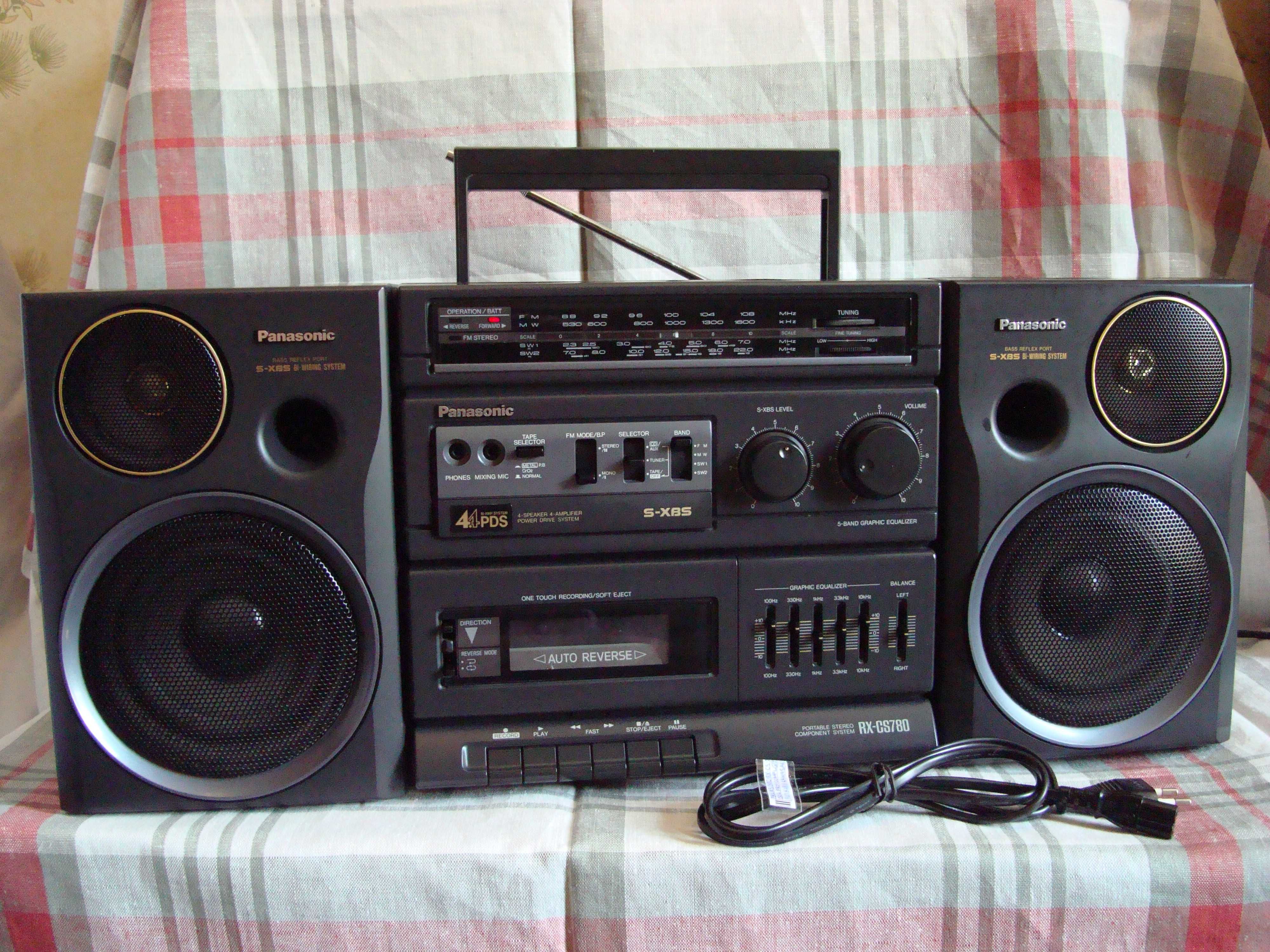 Panasonic RX-CS 780. Редкий. 1993 года.  Made in Singapore