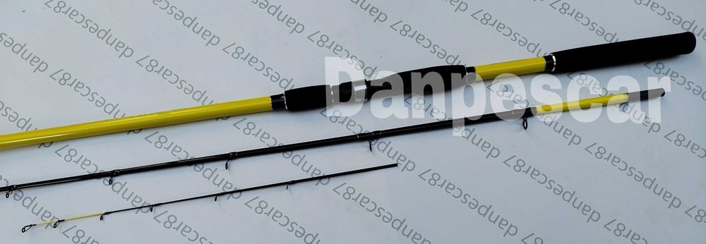 SET 4 Lansete Feeder ROBINHAN BOLENTINO PLUS 3m 100-200gr cu 2 Varfuri