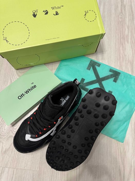 * OFERTA * adidasi OFF white odsy negru