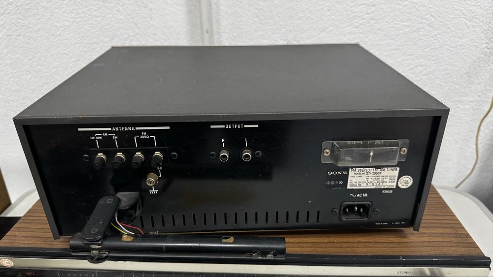 Casetofon deck harman kardon si tuner sony