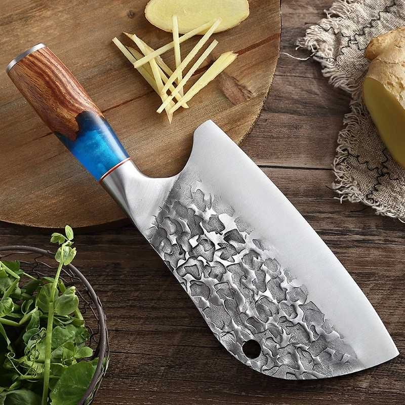 Satar / Cutit profesional de bucatarie Santoku Knife Cleaver Utility